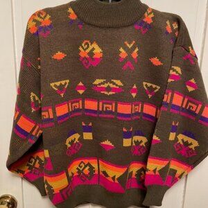 Gitano Sweater Women’s Sz Med Multicolor